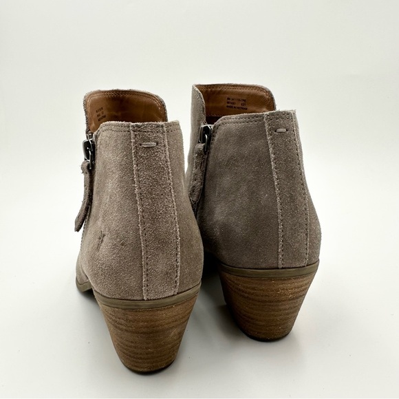 Frye Judith Zip Suede Ankle Booties - Picture 6 of 10
